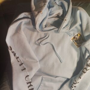 Salty Crew Hoodie Extra Large Light Blue